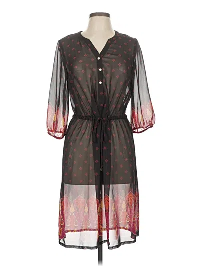 Pre-owned Mossimo Casual Dress In Gray