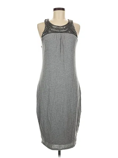 Pre-owned Mossimo Casual Dress In Gray