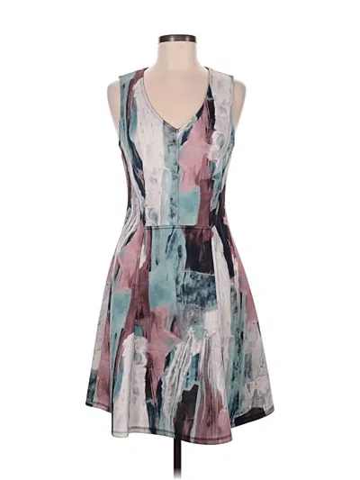 Pre-owned Mossimo Casual Dress In Gray
