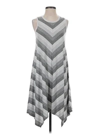 Pre-owned Mossimo Casual Dress In Gray