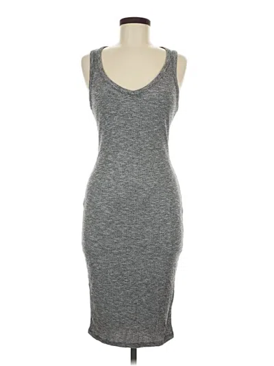 Pre-owned Mossimo Casual Dress In Gray