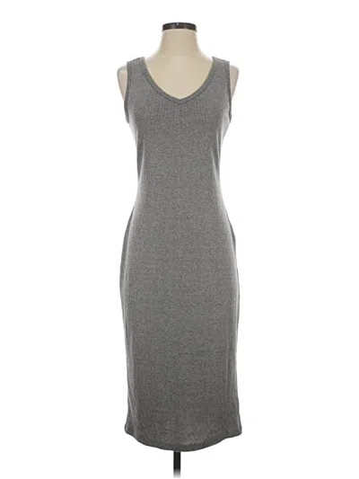 Pre-owned Mossimo Casual Dress In Gray