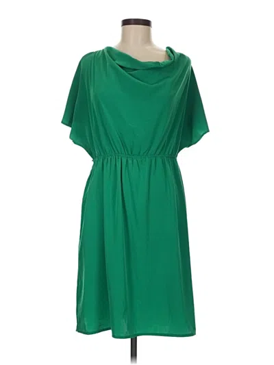 Pre-owned Mossimo Casual Dress In Green