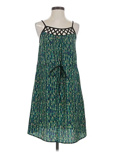 Pre-owned Mossimo Casual Dress In Green