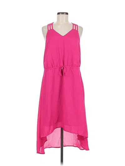 Pre-owned Mossimo Casual Dress In Pink