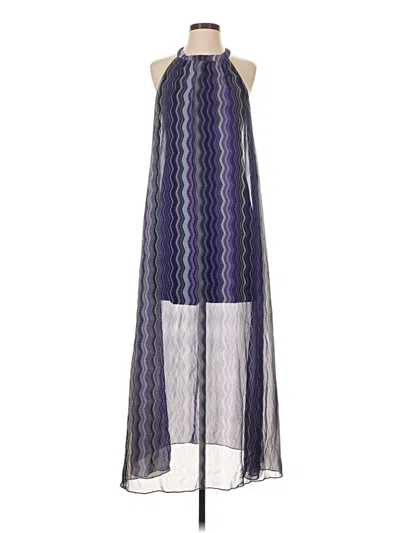 Pre-owned Mossimo Casual Dress In Purple