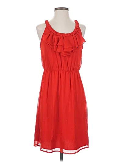 Pre-owned Mossimo Casual Dress In Red