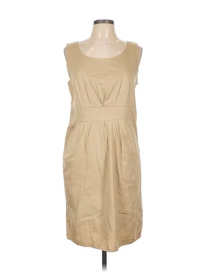 Pre-owned Mossimo Casual Dress In Tan
