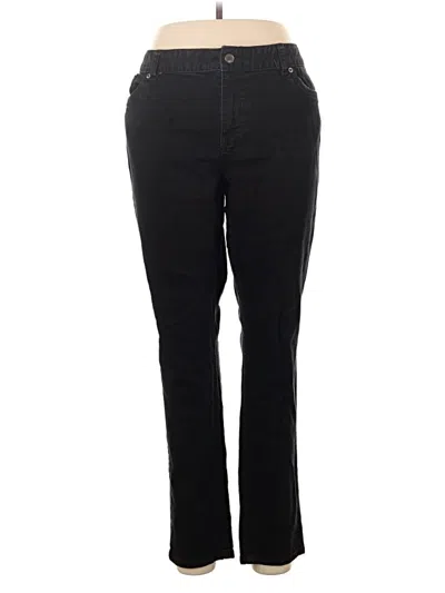 Pre-owned Mossimo Casual Pants In Black