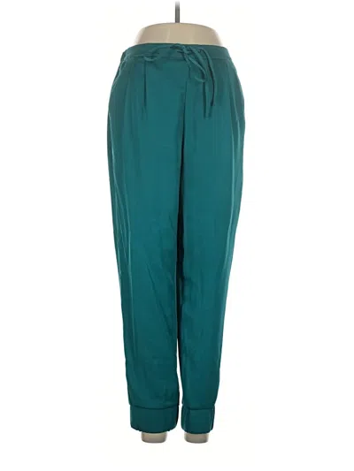 Pre-owned Mossimo Casual Pants In Teal