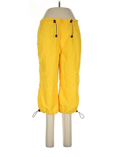 Pre-owned Mossimo Casual Pants In Yellow