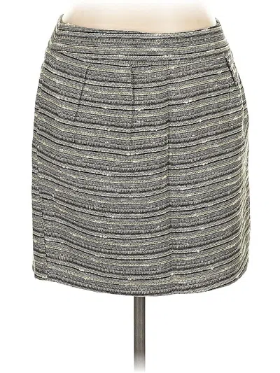 Pre-owned Mossimo Casual Skirt In Gray