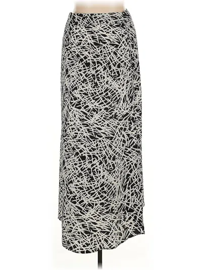 Pre-owned Mossimo Casual Skirt In Silver