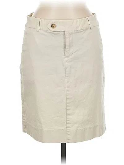 Pre-owned Mossimo Casual Skirt In White
