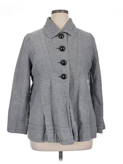 Pre-owned Mossimo Coat In Gray