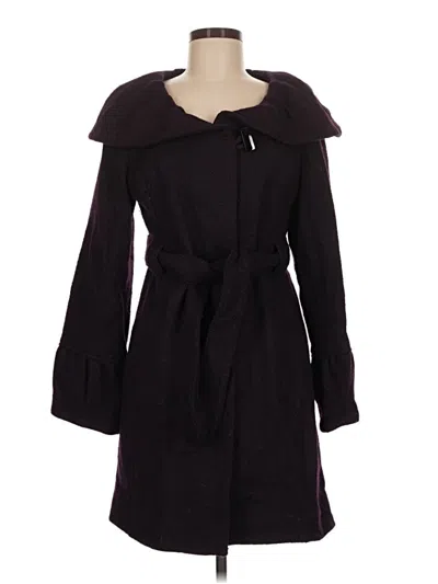 Pre-owned Mossimo Coat In Purple