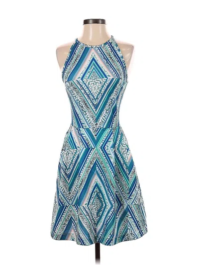 Pre-owned Mossimo Cocktail Dress In Blue