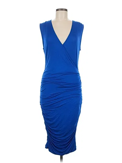 Pre-owned Mossimo Cocktail Dress In Blue