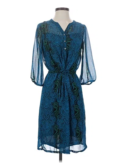 Pre-owned Mossimo Cocktail Dress In Blue