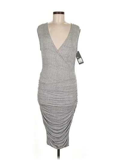 Pre-owned Mossimo Cocktail Dress In Gray