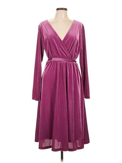 Pre-owned Mossimo Cocktail Dress In Purple