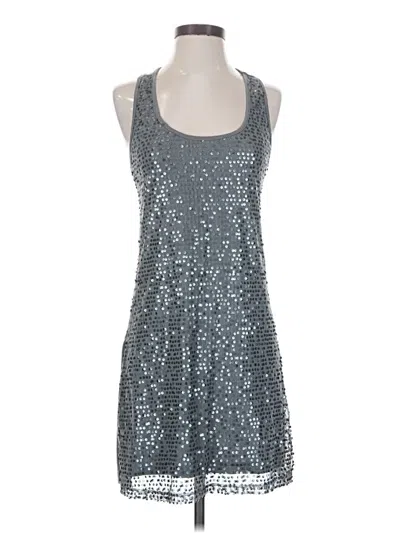 Pre-owned Mossimo Cocktail Dress In Silver