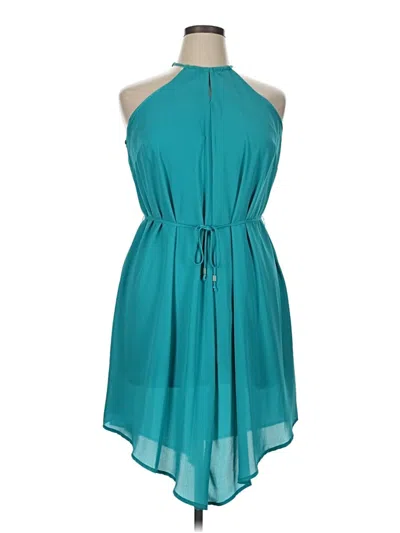Pre-owned Mossimo Cocktail Dress In Teal