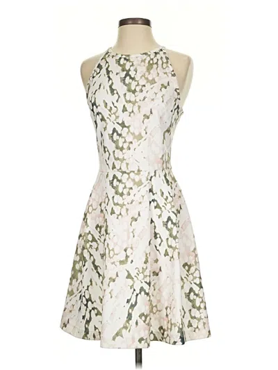 Pre-owned Mossimo Cocktail Dress In White