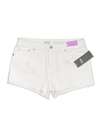 Pre-owned Mossimo Denim Shorts In White