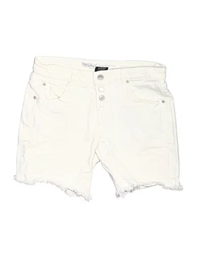 Pre-owned Mossimo Denim Shorts In White