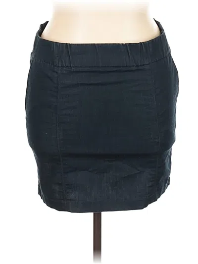 Pre-owned Mossimo Denim Skirt In Blue