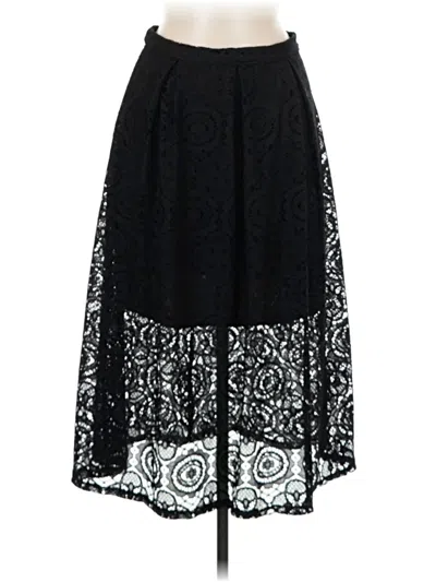 Pre-owned Mossimo Formal Skirt In Black