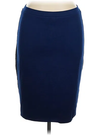 Pre-owned Mossimo Formal Skirt In Blue