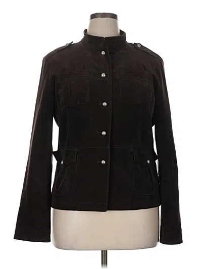 Pre-owned Mossimo Jacket In Brown