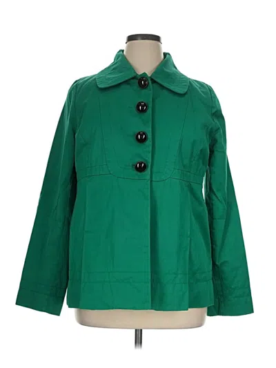 Pre-owned Mossimo Jacket In Green