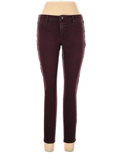 Pre-owned Mossimo Jeans In Burgundy