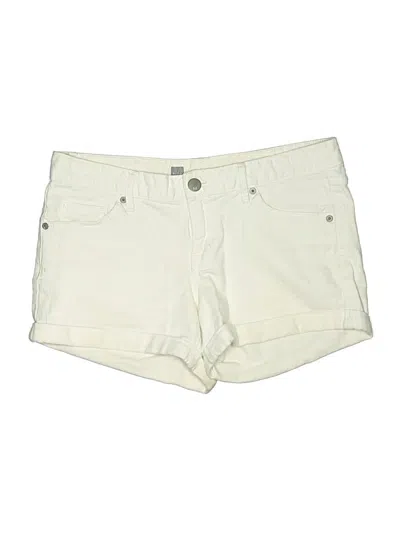 Pre-owned Mossimo Khaki Shorts In Ivory