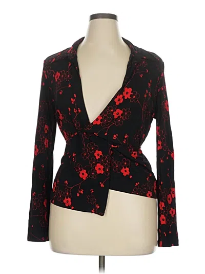 Pre-owned Mossimo Kimono In Black