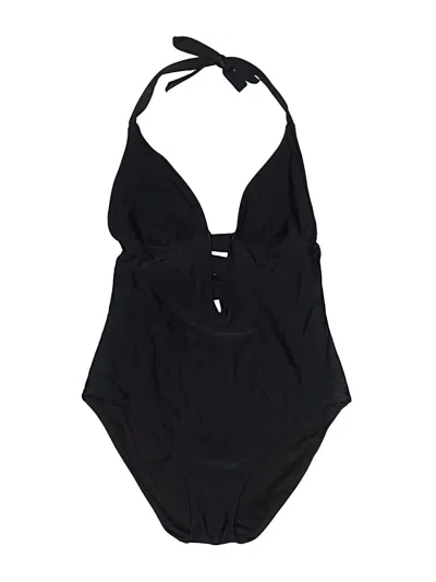Pre-owned Mossimo One Piece Swimsuit In Black