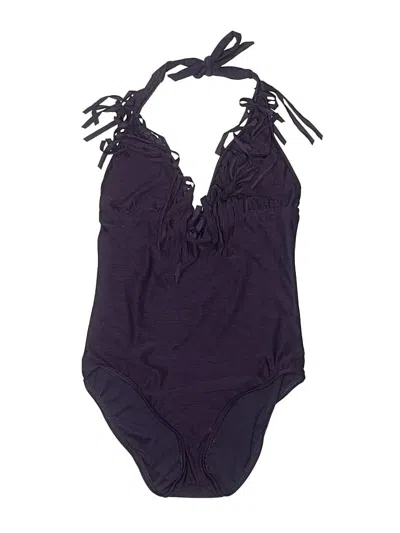 Pre-owned Mossimo One Piece Swimsuit In Purple