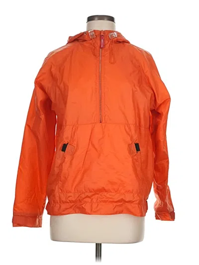 Pre-owned Mossimo Poncho In Orange