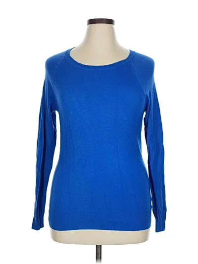 Pre-owned Mossimo Pullover Sweater In Blue