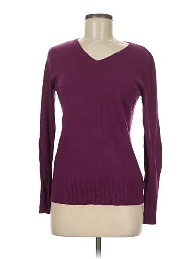 Pre-owned Mossimo Pullover Sweater In Burgundy