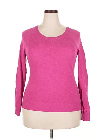 Pre-owned Mossimo Pullover Sweater In Pink