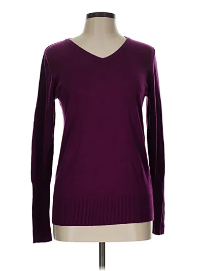 Pre-owned Mossimo Pullover Sweater In Purple
