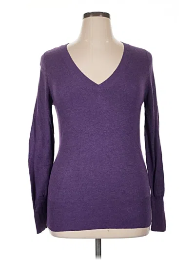 Pre-owned Mossimo Pullover Sweater In Purple
