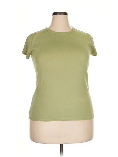 Pre-owned Mossimo Short Sleeve T-shirt In Green
