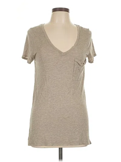 Pre-owned Mossimo Short Sleeve T-shirt In Brown