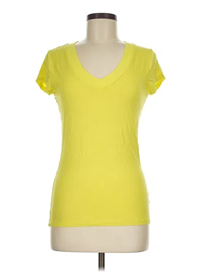 Pre-owned Mossimo Short Sleeve T-shirt In Yellow
