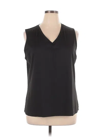 Pre-owned Mossimo Sleeveless Blouse In Black